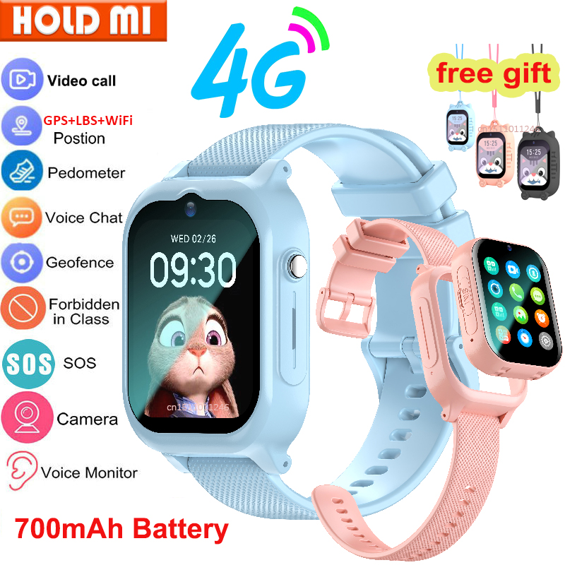 Smartwatch Watches For Kid Girl - Akıllı saat Çocuklar 4G GPS WIFI