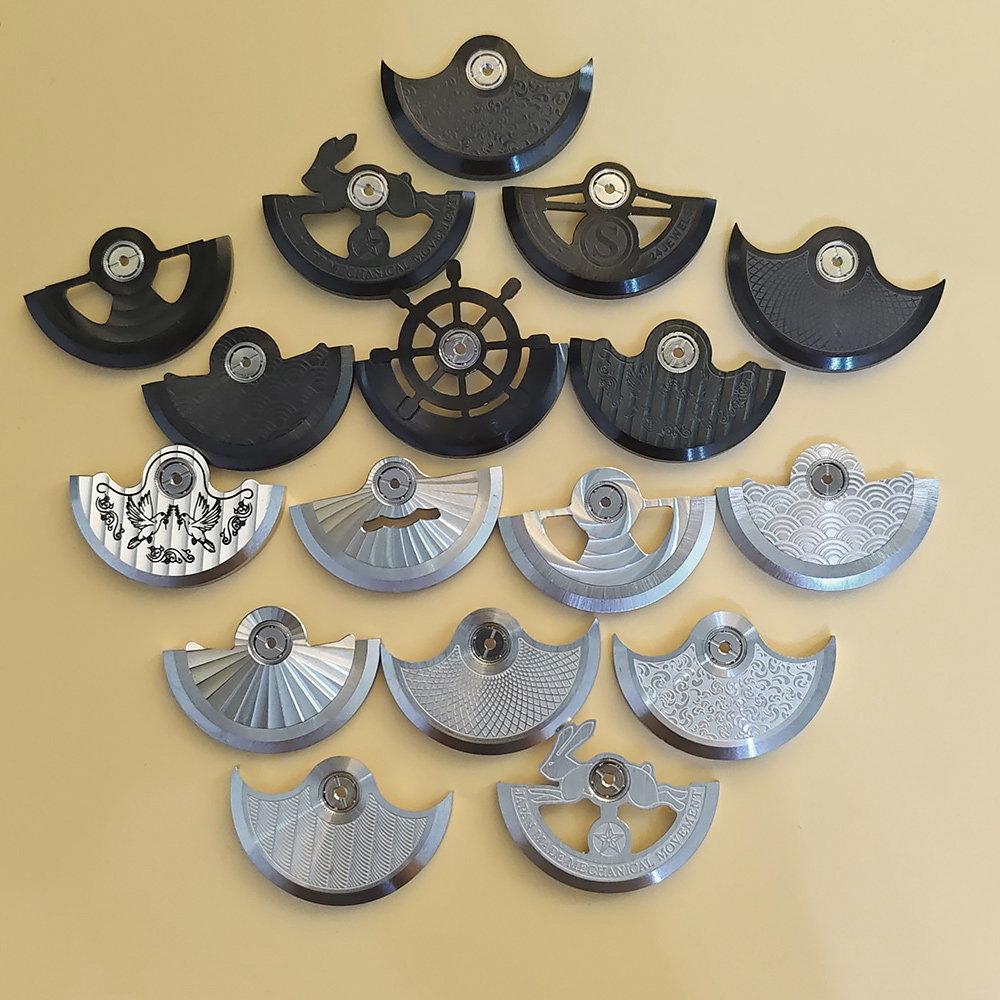 Watch Movement Rotor - Özelleştirilmiş NH35 Otomatik Rotor Parçası Çekiç