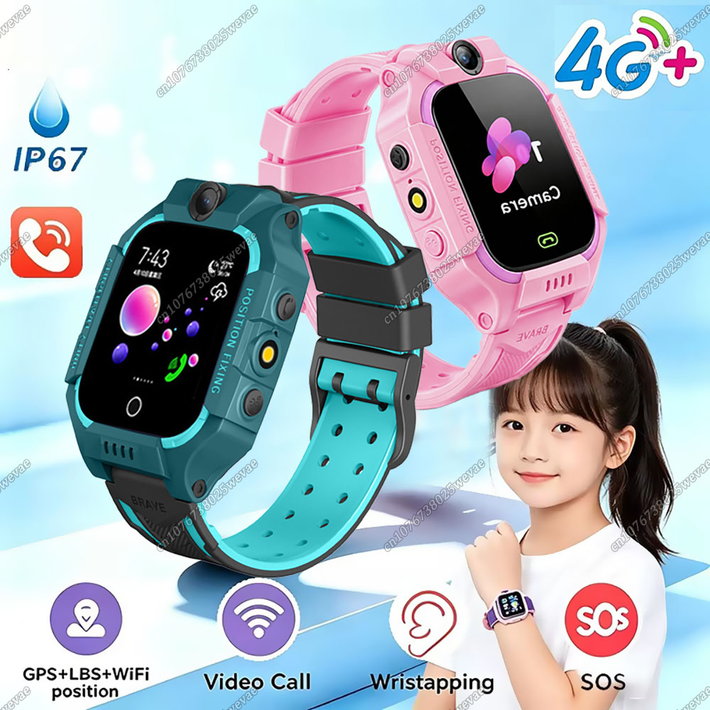 Smartwatch Watches For Kid Girl - 2026 Yeni 5G Çocuk GPS Akıllı