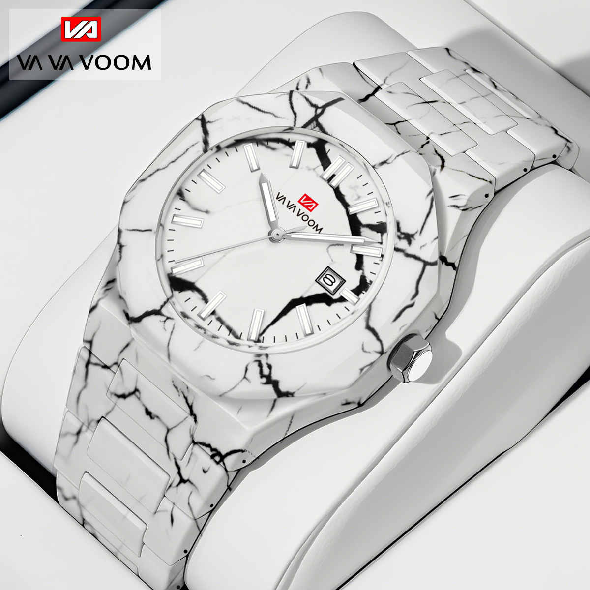 Smartwatch Military Watches For Men - VA VA VOOM Erkekler Saatler Kuvars