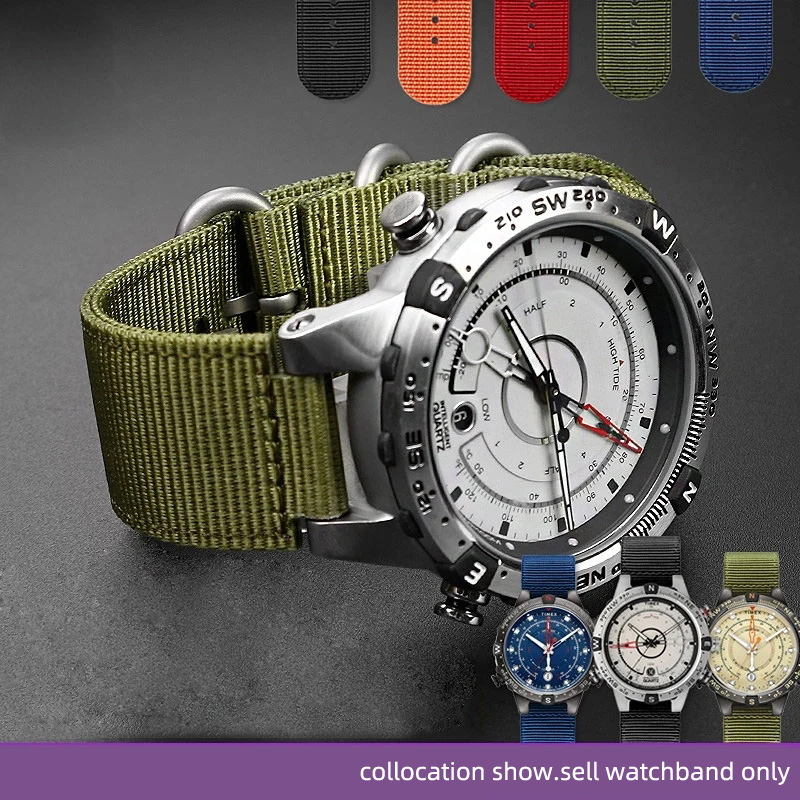 Citizen Watch Promaster - TIMEX için 24*16mm dışbükey Metal halka