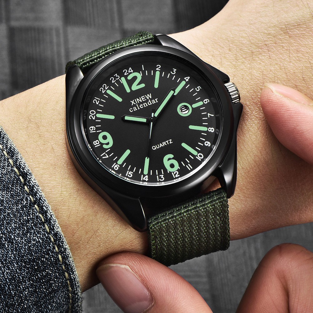 Askeri Mens Quartz saat siyah  - Smartwatch Military Watches For Men incelemesi ve fiyatı