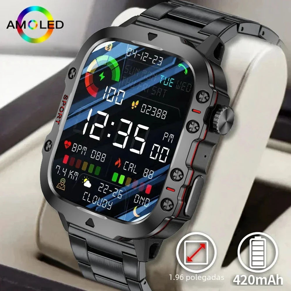 Orijinal Sağlam Erkek Akıllı S - Smartwatch Rugged Watches For Men incelemesi ve fiyatı
