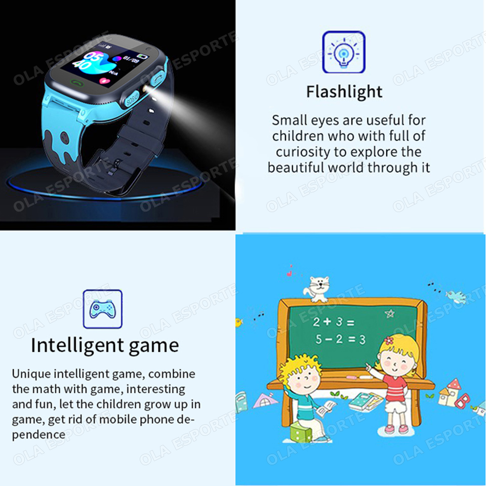 Yeni Çocuk Akıllı Saati Çocuk  - Smartwatch Watches Gift For Boys With Gps incelemesi ve fiyatı