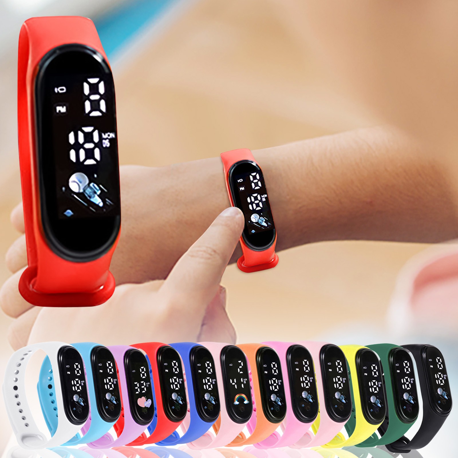 Çocuklar için Kawaii akıllı sa - Smartwatch Watches For Kid Girl incelemesi ve fiyatı
