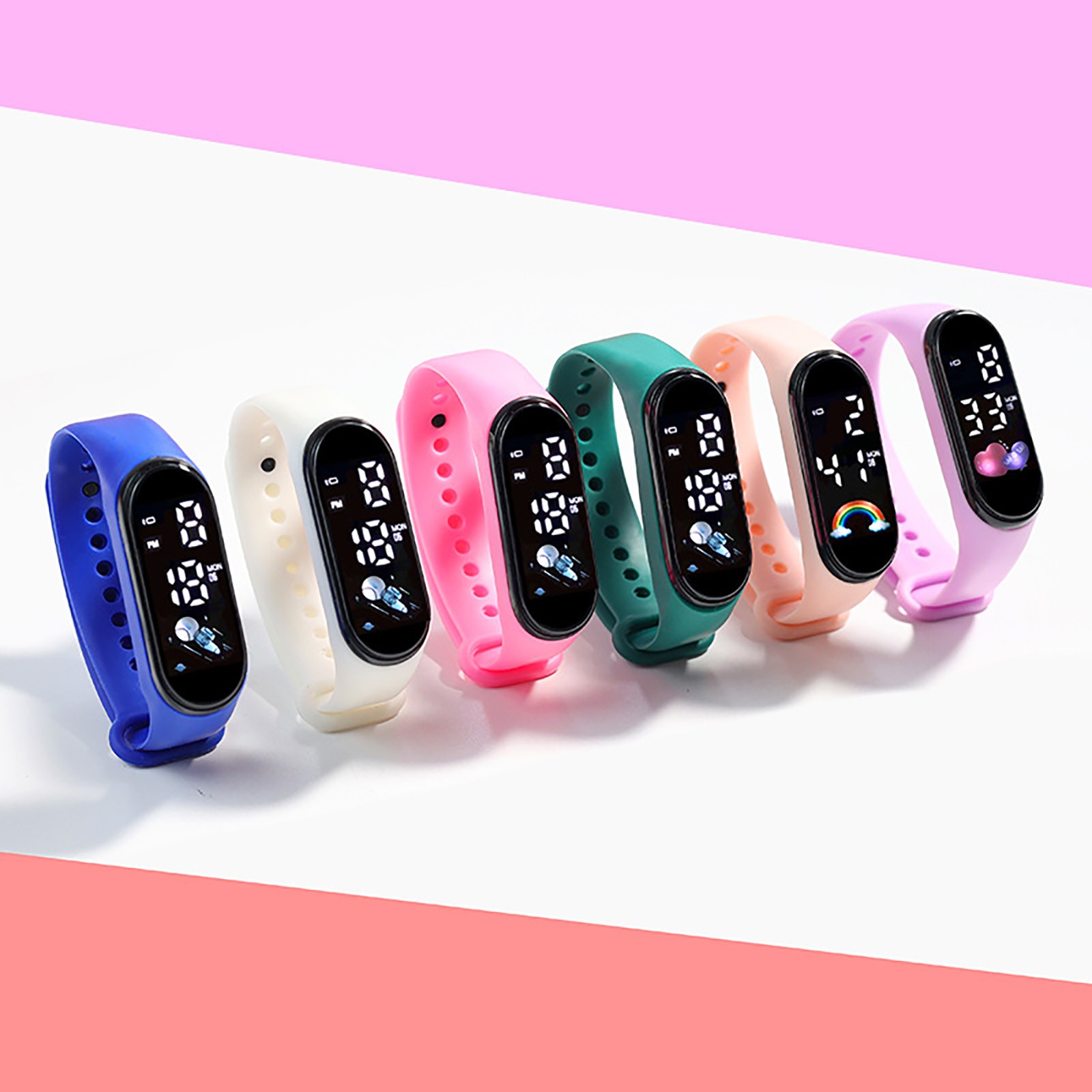 Çocuklar için Kawaii akıllı sa - Smartwatch Watches For Kid Girl incelemesi ve fiyatı