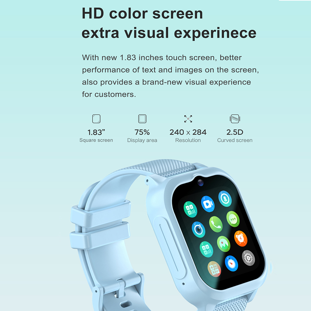 Akıllı saat Çocuklar 4G GPS WI - Smartwatch Watches For Kid Girl incelemesi ve fiyatı