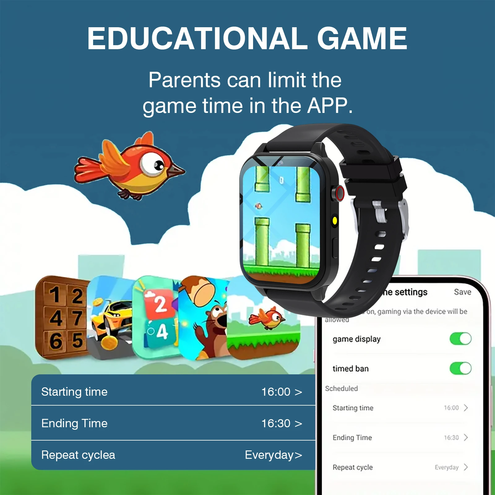 Çocuklar için akıllı saat 18 o - Smartwatch Watches For Kid Girl incelemesi ve fiyatı