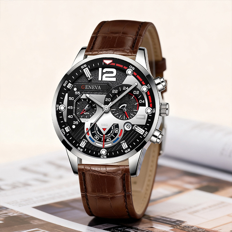 4 adet Erkek Moda Saati Lüks İ - Smartwatch Watches Birthday Gift For Men incelemesi ve fiyatı