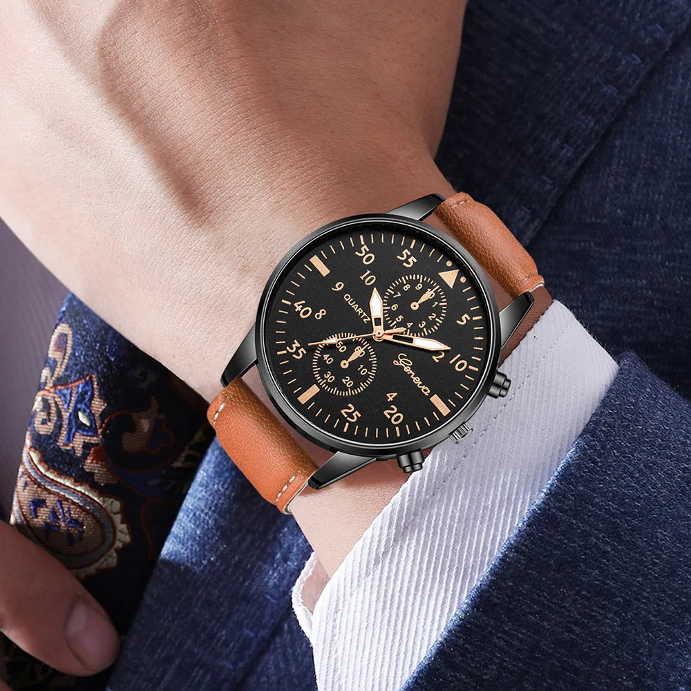 AAA3Pcs Cenevre Erkek Kronogra - Smartwatch Vintage Watches For Men incelemesi ve fiyatı